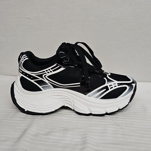 TAXI CLARA WOMENS PLATFORM SNEAKERS BFPM-03-033 - Picture 8 of 10